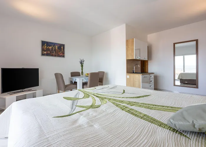 Daire Romantisches Studio-apartment Mit Atemberaubenden Meerblick Crikvenica